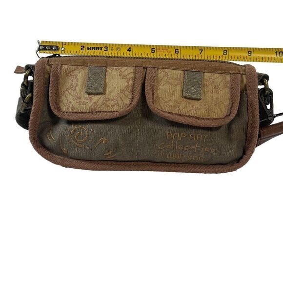 Rap Art Collection By Waltson Crossbody Hip Bag Y2K Grafitti Art Boho Punk Purse - Picture 9 of 9